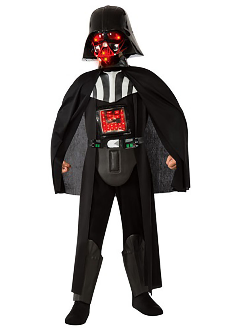 Child Deluxe Light Up Darth Vader Costume - Jom Fiesta Costume Rental ...